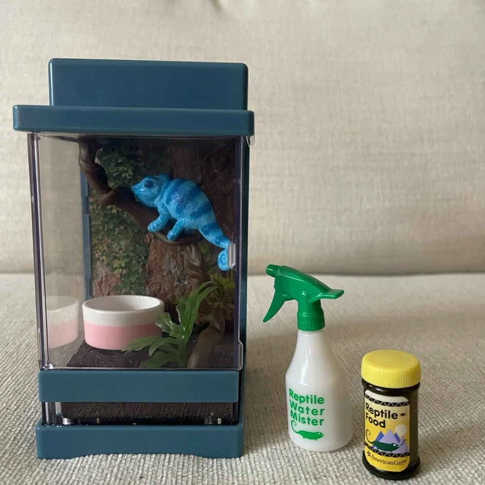 American Girl Truly Me Chameleon Terrarium Set...
